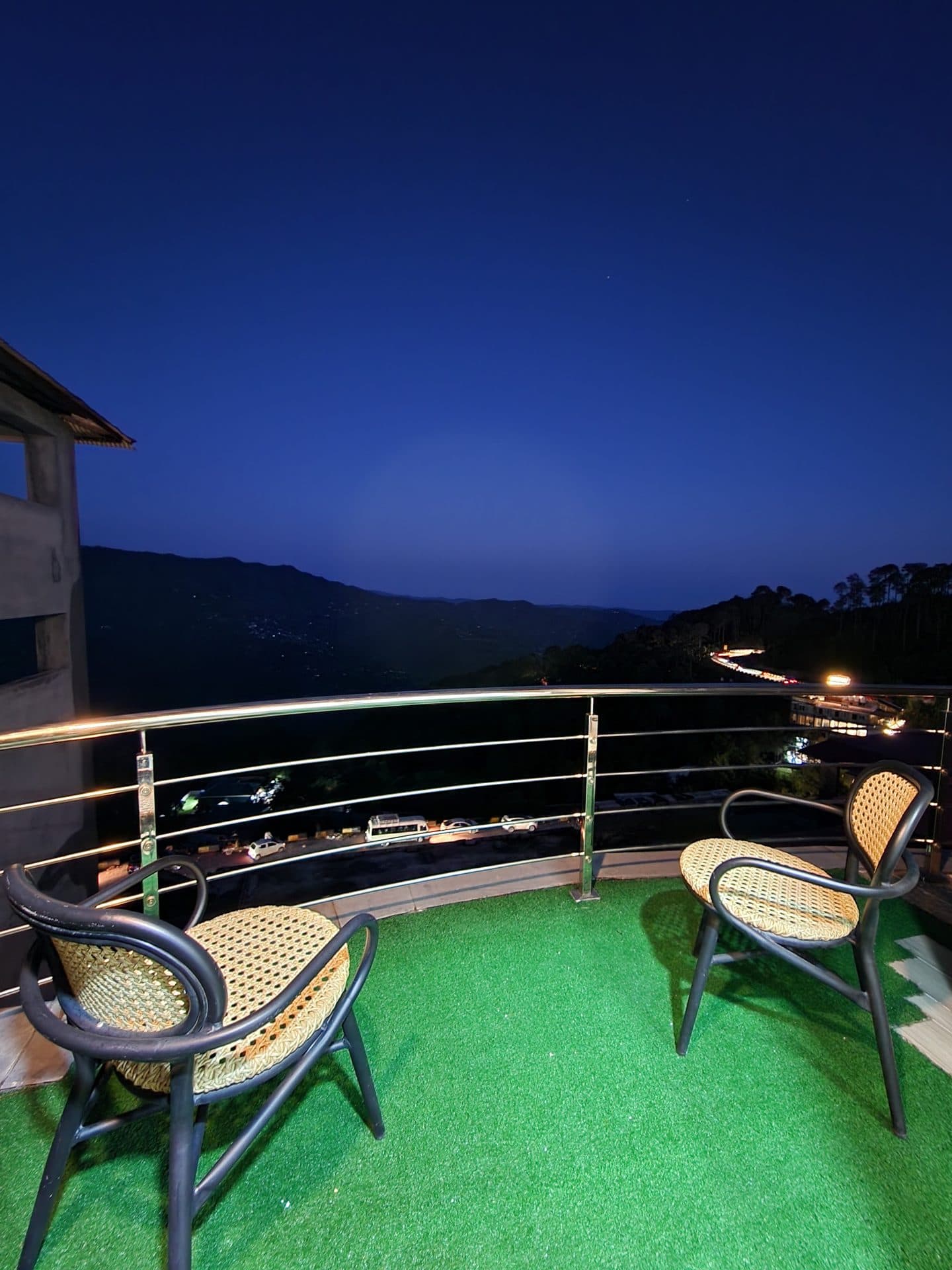 Balcony of The Prestige Suite — apartment to rent at The Crib, Murree