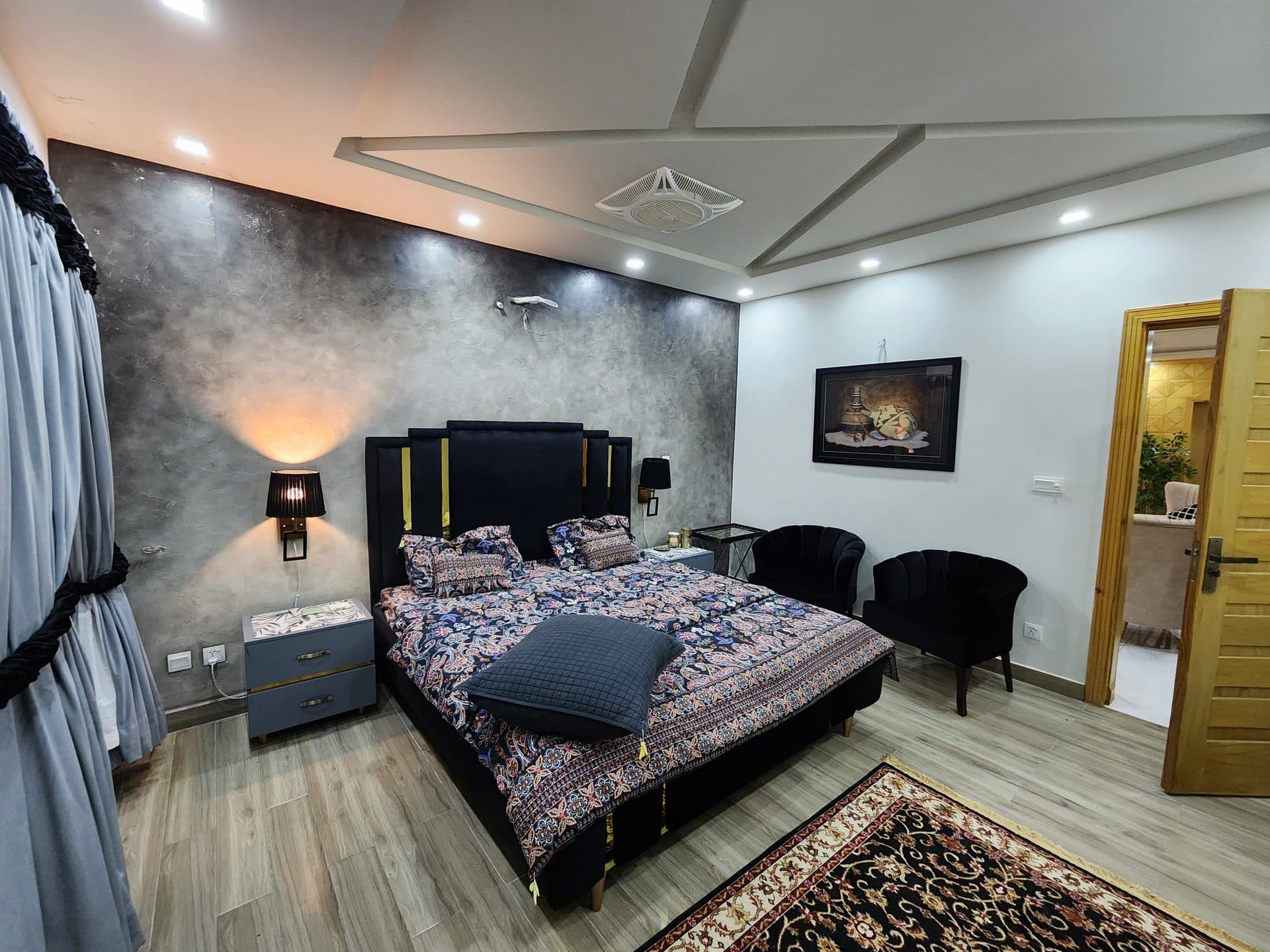 Room 2 of The Prestige Suite — apartment to rent at The Crib, Murree